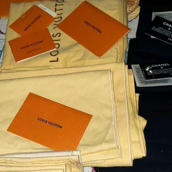 Authentic Louis Vuitton dust bags in various sizes price is per bag. - Picture 2 of 3